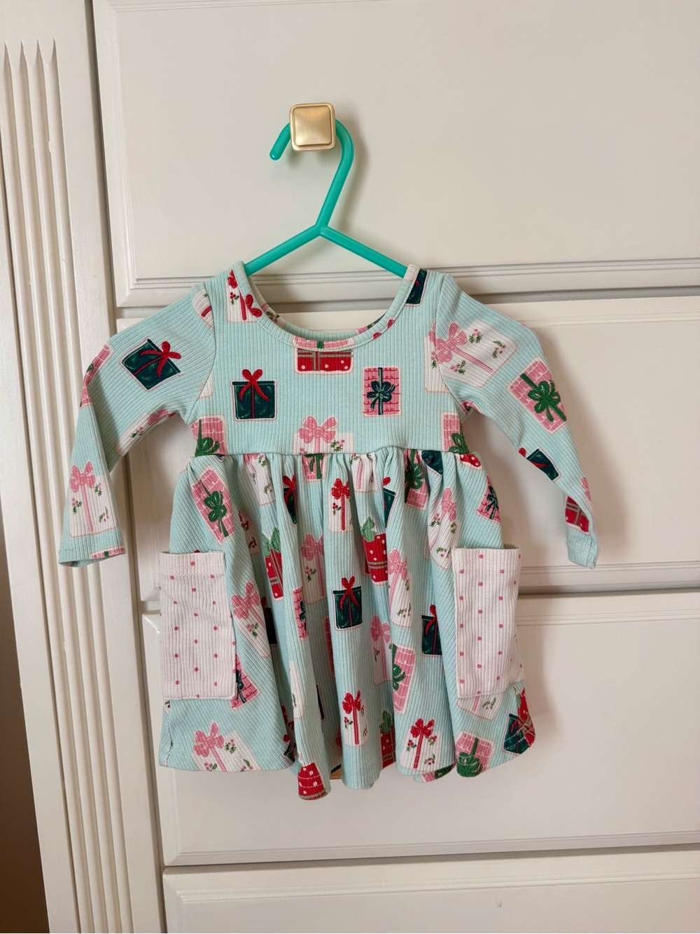 Sweet Honey Baby Christmas Dress